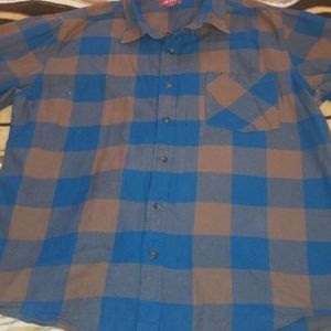Mens Arizona Button up Shirt Size Xl